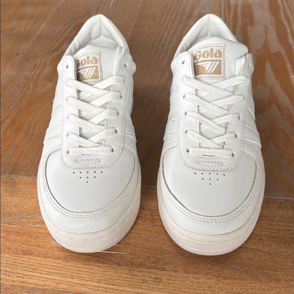 Gola Grand-slam Leather Sneakers - Picture 3 of 7